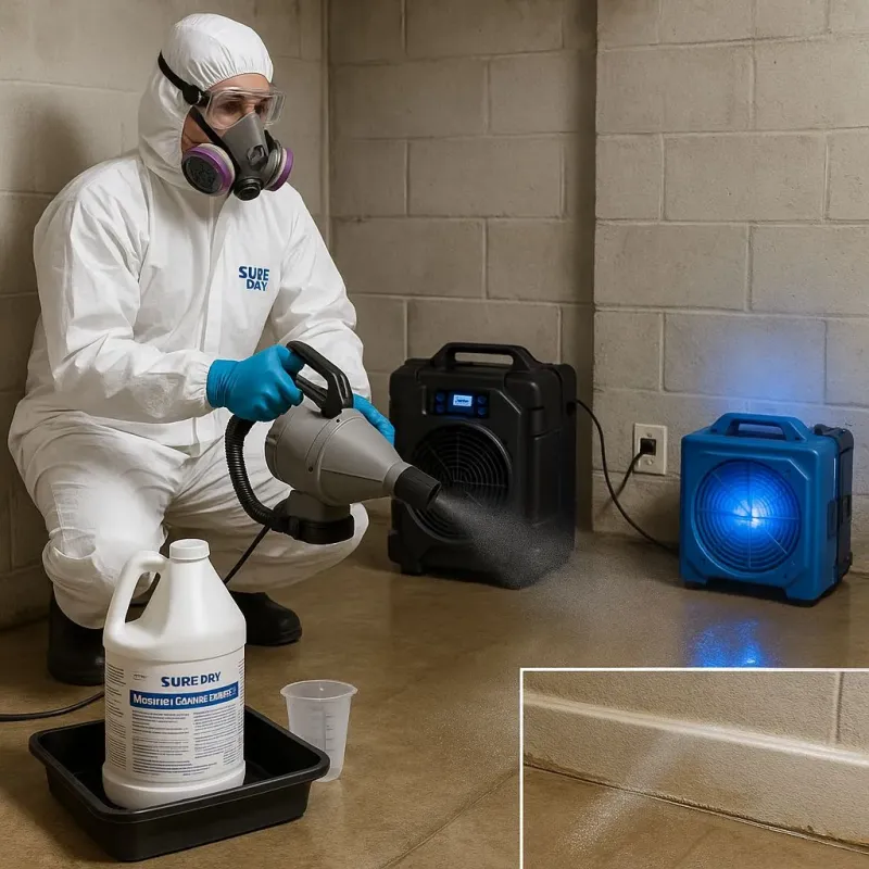 Sanitization and Odor Removal process in Summit County, CO